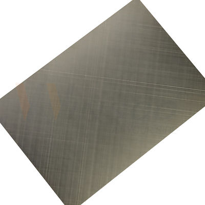 Kalite  Quality Control Cross Hairline Finished Green Bronze 0.3mm SS Decorative Sheets Fabrika