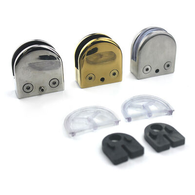 Kalite  Stainless Steel Glass Railing Clamp Bracket - Corrosion Resistant with Multiple Finishes for Frameless Glass Panels Fabrika