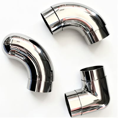 Kalite  SS304 SS316 Stainless Steel Stair Handrail Elbow Connector Fabrika