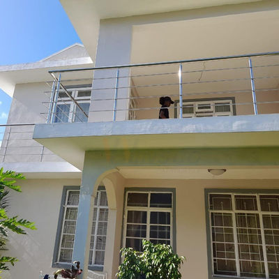 1500mm SS Korkuluk Merdiven Küpeşte 1.2mm 1.5mm SS 201 304 316 Ayna Ev Balkon Dekorasyon Için Cilalı