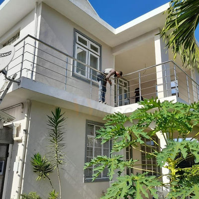 1500mm SS Korkuluk Merdiven Küpeşte 1.2mm 1.5mm SS 201 304 316 Ayna Ev Balkon Dekorasyon Için Cilalı