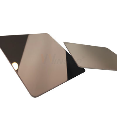 SS 201 304 316 Sınıfı ile Antik 316l Süper Ayna Paslanmaz Çelik Sac Bronz Renk