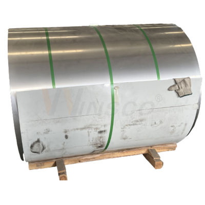 Winsco Metal Yarık Kenar SUS 304 304L Paslanmaz Çelik Rulo 2B Bitmiş Soğuk Haddelenmiş