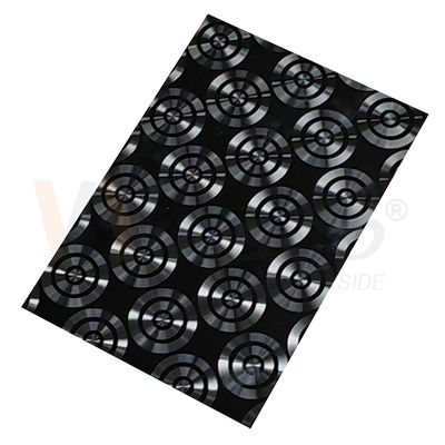 AISI 201 304 316 CD Parlatma Siyah Titanyum 3D Lazer Süs Paslanmaz Çelik Sac