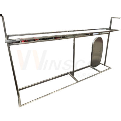 Özelleştirme Paslanmaz Çelik Metal İmalatı Metal Yapı Ev Rafları İmalatı