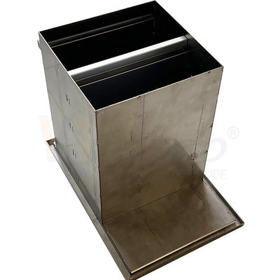 Metal İmalat İç Mekan Dış Mekan Paslanmaz Çelik Çöp Kovaları