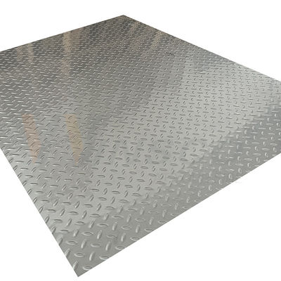 20mm-1250mm Kabartmalı Paslanmaz Çelik Levha 2b Yüzey Pirinç Tahıl Şekli Kayma Önleyici Plaka