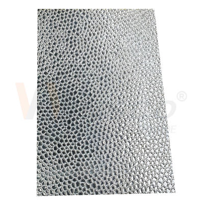 2B Finish Kabartmalı Petek Paslanmaz Çelik Sac 0.4mm-3.0mm