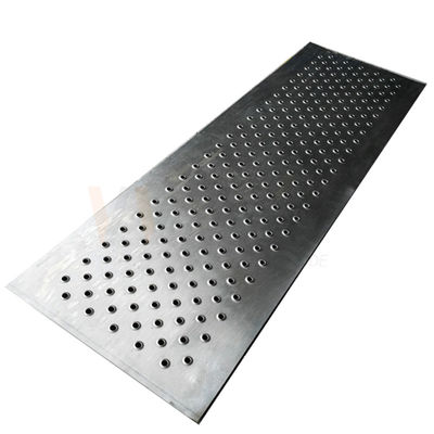 A240 201 304 316 2mm Delikli Paslanmaz Çelik Sac Saç Çizgisi Bitmiş