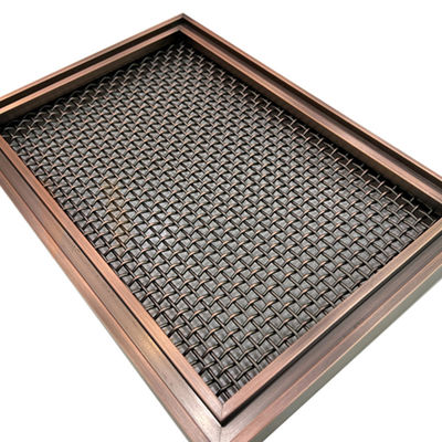 Sarı Bronz Paslanmaz Çelik Dekoratif Hasır AISI 201 304 316 Mimari