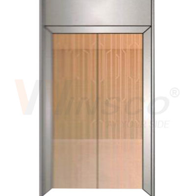 1219mmx2438mm Ayna Altın Paslanmaz Çelik Levha Kazınmış Bitmiş Gül Altın