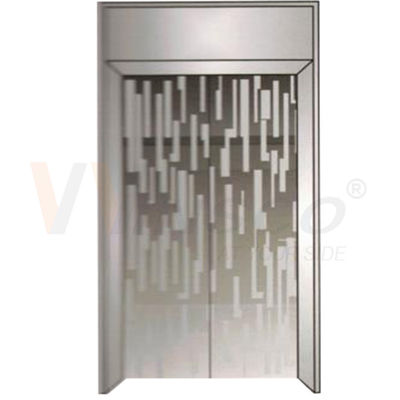 2mm Asansör Paslanmaz Çelik Sac Gri Renkli Ayna Bitmiş Metal Kazınmış Desen