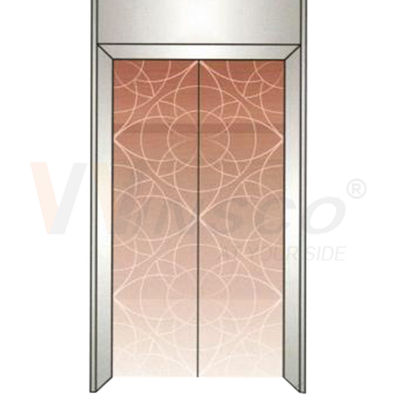 Asansör için 3048mm 304 Paslanmaz Çelik Sac Ayna Antik Bronz PVD Kaplamalı Aşındırma