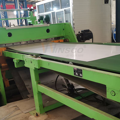 Tisco 0.7mm 4Ftx8Ft 2B Paslanmaz Çelik Yaprak 1220mmx2440mm SS Metal Yaprakları Fabrikası Bitirilmiş