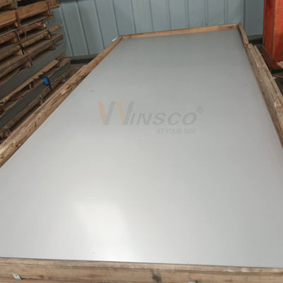 Uzun Kullanım Süresi 1220mmx2440mm 304 304L Kalite Paslanmaz 2b Yaprak Soğuk Dolaştırılmış 0.7mm Kalınlığı SS Plakası