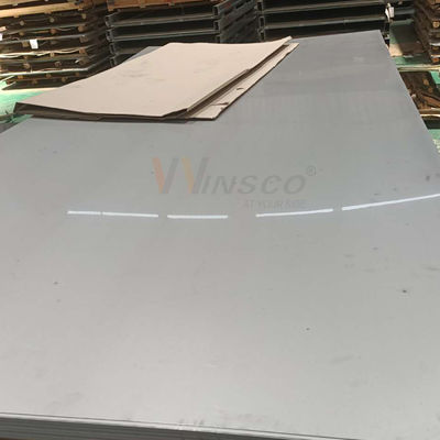 Orijinal Fabrika SUS 316 316L Paslanmaz Çelik 2B Metal Yaprak 1220mmx2440mmx0.7mm