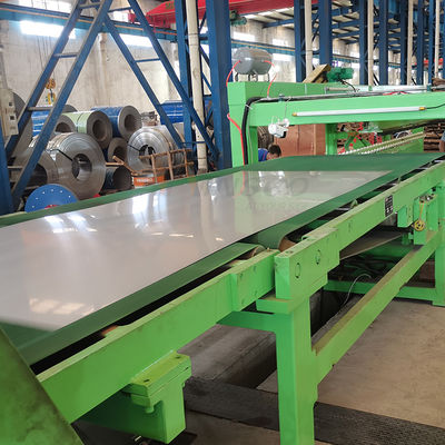 Korozyona dayanıklı AISI 201 2B Inox plakalar 1000mmx2000mmx0.4mm Boyut Paslanmaz Çelik Mill Finish Sheet