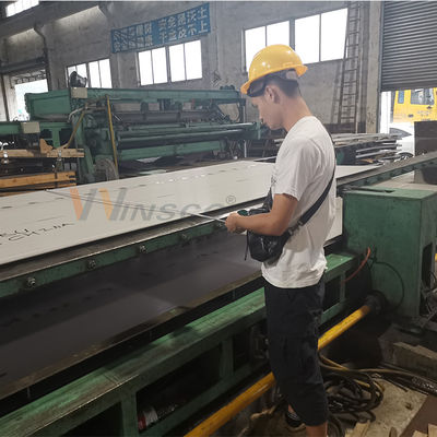 Herhangi Bir Şekli Kesmek İçin Sıcak Haddelenmiş 1220mmx2440mm Paslanmaz Çelik Endüstriyel Sac