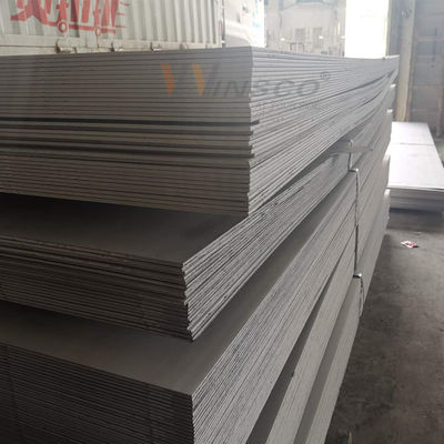 1500mmx3000mm Sıcak Haddelenmiş Paslanmaz Çelik Levha Şasi Kabini İşleme İçin Yarım Sertlik