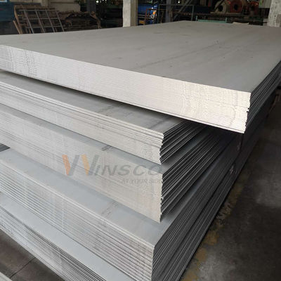 1500mmx3000mm Sıcak Haddelenmiş Paslanmaz Çelik Levha Şasi Kabini İşleme İçin Yarım Sertlik