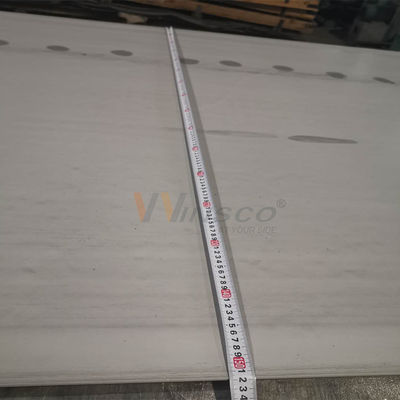 Asitleme Beyaz Yüzey 1500mmx6000mm Paslanmaz Çelik Sıcak Haddelenmiş Levha