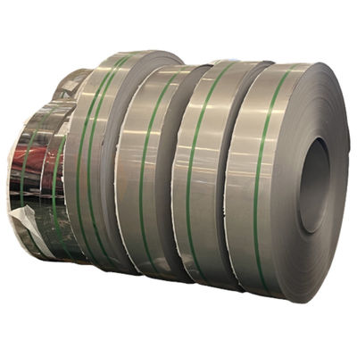 590mm Soğuk Haddelenmiş Paslanmaz Çelik Şerit Yarık Kenar Yaylı Şerit 0.15mm - 3mm
