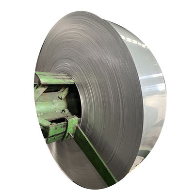 590mm Soğuk Haddelenmiş Paslanmaz Çelik Şerit Yarık Kenar Yaylı Şerit 0.15mm - 3mm