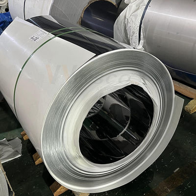 Winsco Metal Yarık Kenar SUS 304 304L Paslanmaz Çelik Rulo 2B Bitmiş Soğuk Haddelenmiş