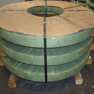 590mm Soğuk Haddelenmiş Paslanmaz Çelik Şerit Yarık Kenar Yaylı Şerit 0.15mm - 3mm