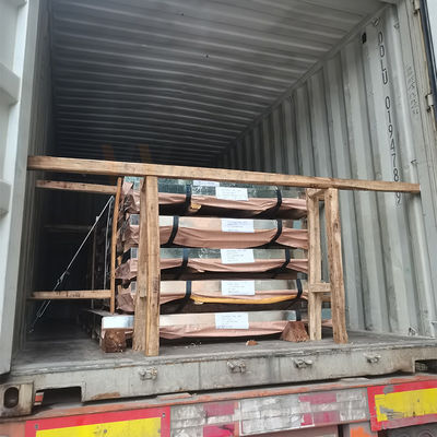 0.8mm Asansör Paslanmaz Çelik Sac Ayna Altın Kazınmış 4x8ft