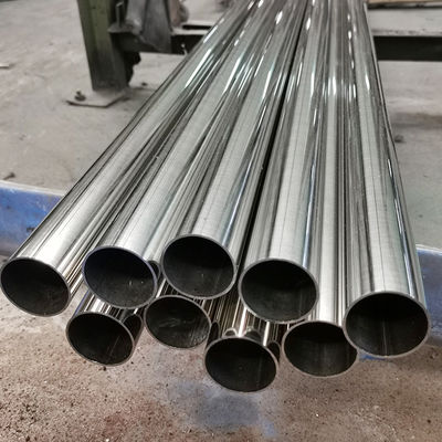 C-316 Paslanmaz Çelik Inox Yuvarlak Boru Acero Inoxidable 1.1/2 Redondo Decorativo Brilliante PARLAK 600 C-304 X 6 METROS