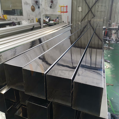 AISI 201 304 Paslanmaz Çelik Çerezli Boru Dekoratif Uygulamalar İçin Inox Çerezli Boru