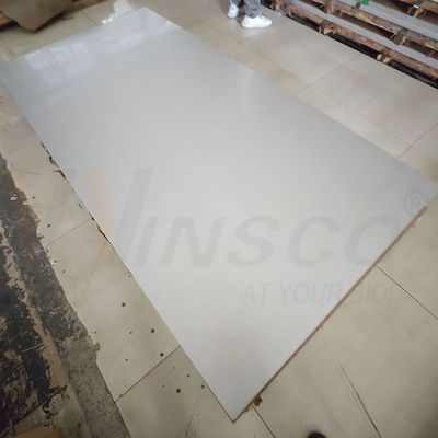 AISI 201 Soğuk Dolaştırılmış Kolay Kesme Paslanmaz Çelik 2B Mill Edge Sheet 1250mmx2500mmx0.9mm ile