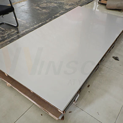 4ftX8ft 201 Grade Cold Rolled Mill Bitirilmiş 1220mmx2440mm Paslanmaz çelik levhası 0.4mm