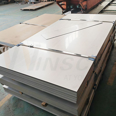 304 304L Sınıf 0.5mm Kalınlığı 2500mmx1250mm Paslanmaz Çelik Mill Edge Sheet 2B Bitirilmiş