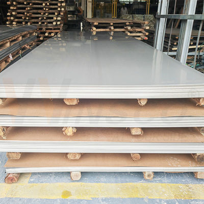 Maliyet etkin Ss 201 5Ftx10Ft Soğuk yol levhası 3000mmx1500mmx0.5mm Paslanmaz çelik 2B levhası