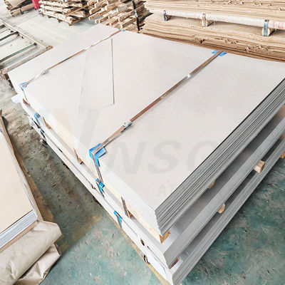 4ftX8ft 201 Grade Cold Rolled Mill Bitirilmiş 1220mmx2440mm Paslanmaz çelik levhası 0.4mm