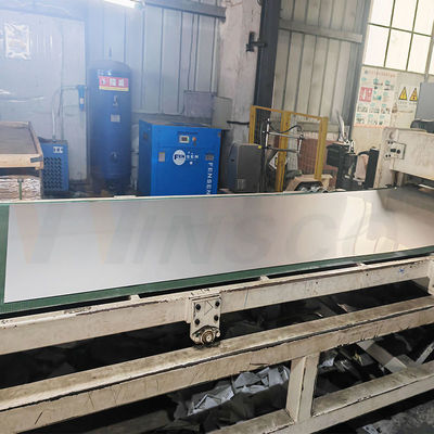 1250mmx2500mm sürtünmeye dayanıklı paslanmaz çelik levha 2b Yüzey değirmen kenarı
