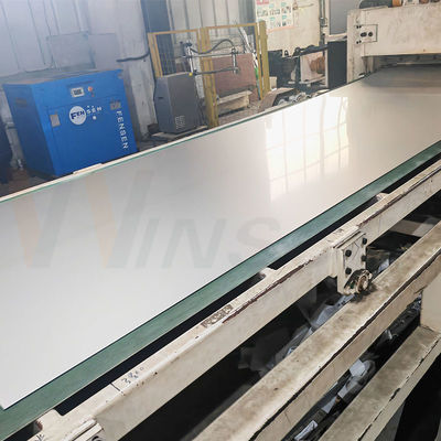 AISI 316 316L Soğukta yuvarlanmış 1000mmx2000mm Paslanmaz Çelik Yaprak 2b Yüzeyi