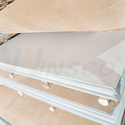 1000mmx2000mmx0.6mm Boyut Inox Plakası SUS 304 304L Paslanmaz Çelik Yaprak 2B Bitirilmiş