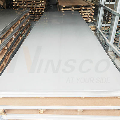 WinscoMetal 4Ftx8ft 0.6mm Kalınlığı 201 Sınıf Inox Metal Yaprak 1220mmx2440mm Paslanmaz Çelik 2B Mill Bitmiş Plak