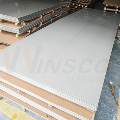 2B Mill Finish SUS 304 304L Soğuk lastikli paslanmaz çelik metal levhası 1220mmx2440mmx0.6mm