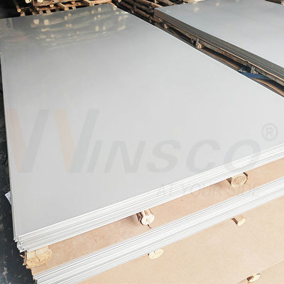Ev İnşaat Malzemeleri 1000mmx2000mm AISI 201 Inox Metal Plakası 0.8mm Kalınlığı Paslanmaz Çelik Yaprak 2B