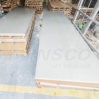 AISI 201 Soğuk Dolaştırılmış Kolay Kesme Paslanmaz Çelik 2B Mill Edge Sheet 1250mmx2500mmx0.9mm ile