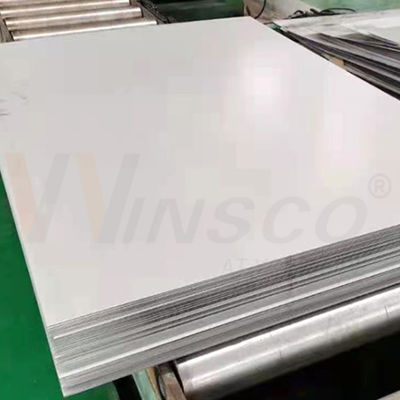WinscoMetal Mill Edge Paslanmaz Çelik Yaprak 2b Yüzeyi 201 Sınıf 1250mmx2500mmx1.5mm