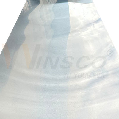 AISI 201 Inox Metal Plate No.4 4N #4 Saten Dönüştürülmüş Paslanmaz Çelik Yaprak