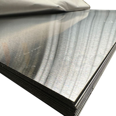 AISI 201 Inox Metal Plate No.4 4N #4 Saten Dönüştürülmüş Paslanmaz Çelik Yaprak