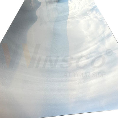 430 Sınıf No. 4 N4 fırçalanmış saten bitirme paslanmaz çelik plaka 1000mmx2000mm