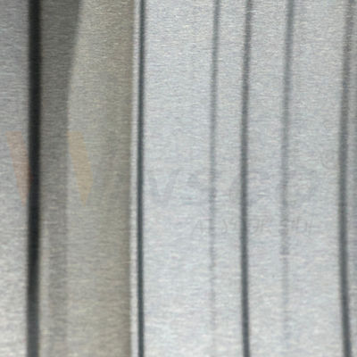 430 Sınıf No. 4 N4 fırçalanmış saten bitirme paslanmaz çelik plaka 1000mmx2000mm