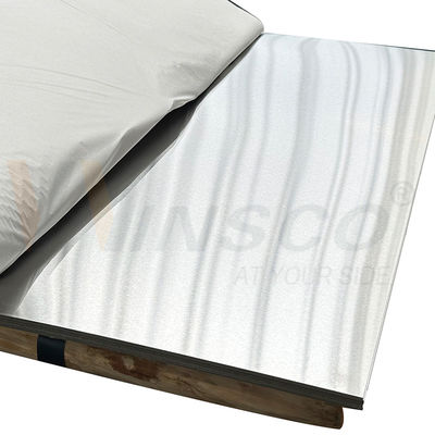 SUS 304 304L No.4 #4 Satin Yüzey Paslanmaz Çelik Metal Plakası 1220mmx2440mm